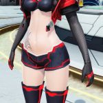 木主です。OPIソムリエの皆様レスありがとうございました。大きさと形を違和感の無い範囲で収め、最終的に普段よく着る何着かのコスを着せ替えしながら調整し、こうなりました。体格に対して違和感が出てなければいいのですがいかがでしょう？