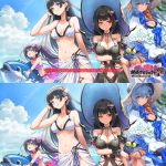 夏イベ一枚絵の比較。